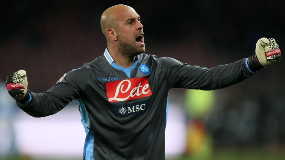 Kiper Napoli, Pepe Reina. - INDOSPORT